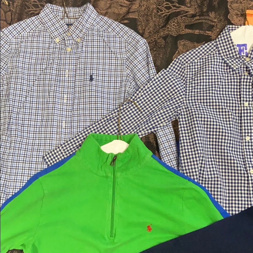 (4) Ralph Lauren Polo shirts - bundle